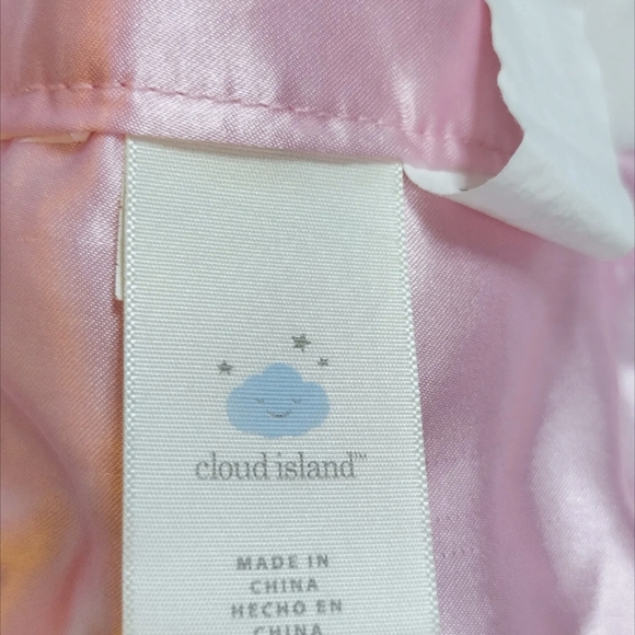 Cloud Island Baby Toy Security Blanket Lovey White/Pink Unicorn Plush - Picture 7 of 7